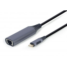 Gembird A-USB3C-LAN-01 USB Type-C Gigabit network adapter Space Grey