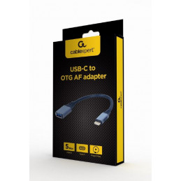 Gembird A-USB3C-OTGAF-01 USB-C to OTG AF Adapter Space Grey