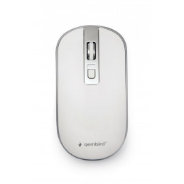 Gembird MUSW-4B-06-WS Wireless optical mouse White/Silver