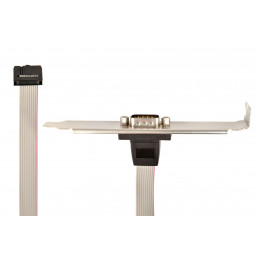 Gembird DB9 Serial Port Receptacle on Bracket