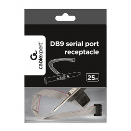Gembird DB9 Serial Port Receptacle on Bracket