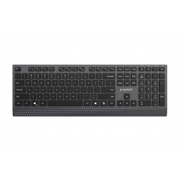 Gembird KB-MCH-06 Slim Wired Multimedia Keyboard Black US