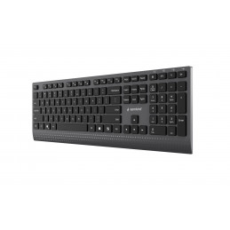 Gembird KB-MCH-06 Slim Wired Multimedia Keyboard Black US