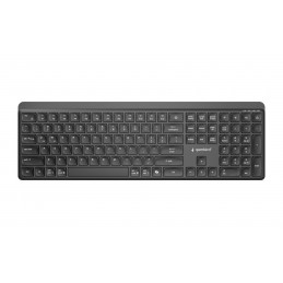 Gembird KB-WPS-03 Dual-Mode Pro Business Slim Wireless Bluetooth Keyboard Black US
