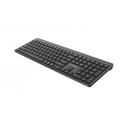 Gembird KB-WPS-03 Dual-Mode Pro Business Slim Wireless Bluetooth Keyboard Black US