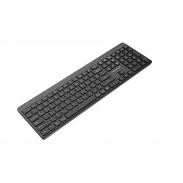 Gembird KB-WPS-03 Dual-Mode Pro Business Slim Wireless Bluetooth Keyboard Black US