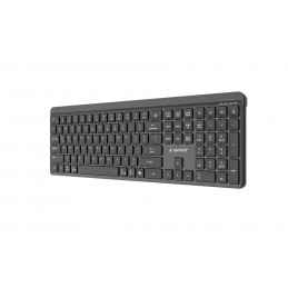 Gembird KB-WPS-03 Dual-Mode Pro Business Slim Wireless Bluetooth Keyboard Black US
