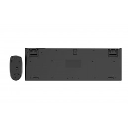 Gembird KBS-WPS-02 Dual-Mode Slim Wireless Bluetooth Keyobard Combo Black US