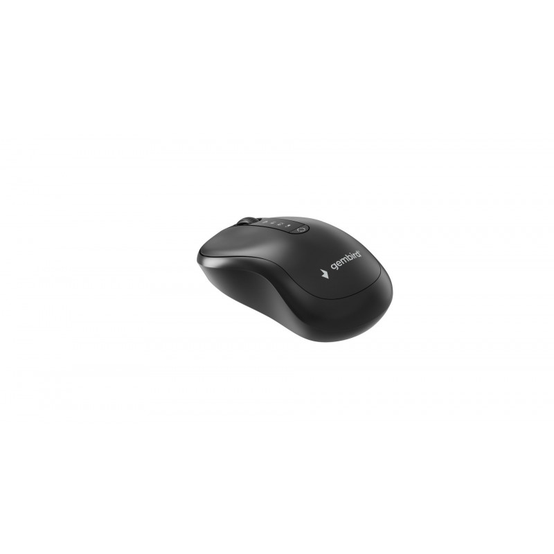 Gembird MUSW2-4B-01 Dual-Mode Wireless Bluetooth Mouse Black
