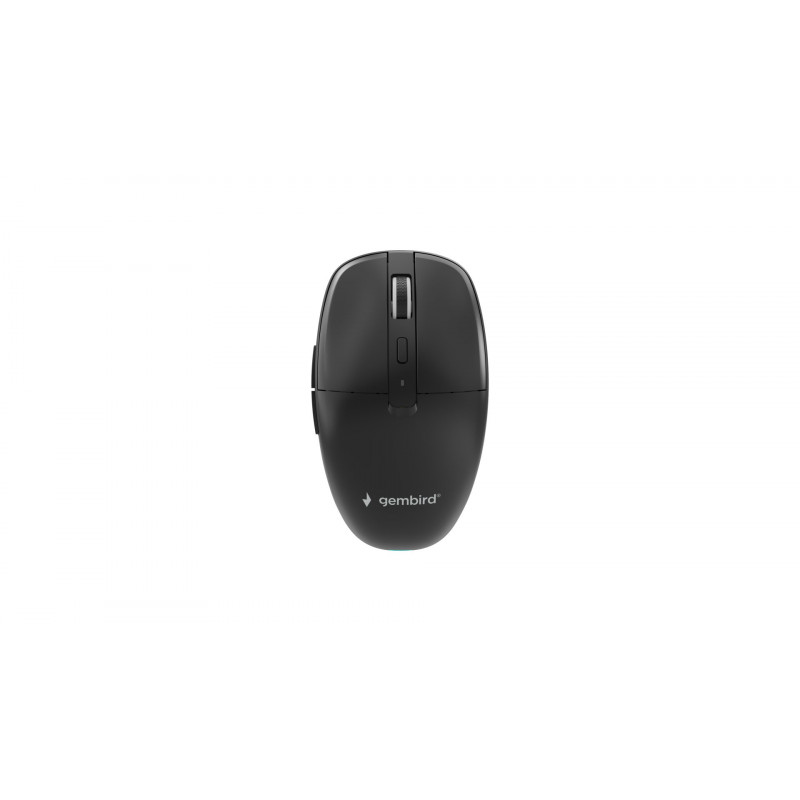 Gembird MUSW2-6B-01 Dual-Mode Wireless Bluetooth Mouse Black