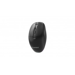 Gembird MUSW2-6B-01 Dual-Mode Wireless Bluetooth Mouse Black