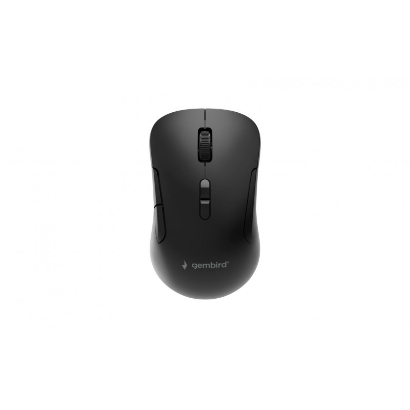 Gembird MUSW2-7B-01 Dual-Mode Wireless Bluetooth Mouse Black
