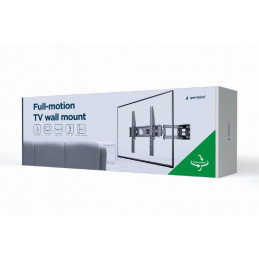 Gembird WM-55ST-03 TV wall mount (full-motion) 32”-55” Black