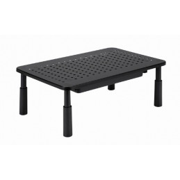 Gembird MS-TABLE-D-01 Adjustable monitor stand with drawer