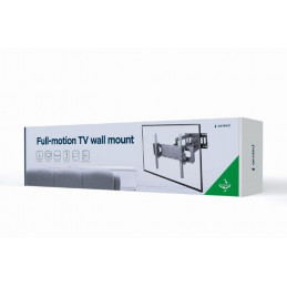 Gembird WM-70ST-01 Full-motion TV wall mount 37”-70” Black