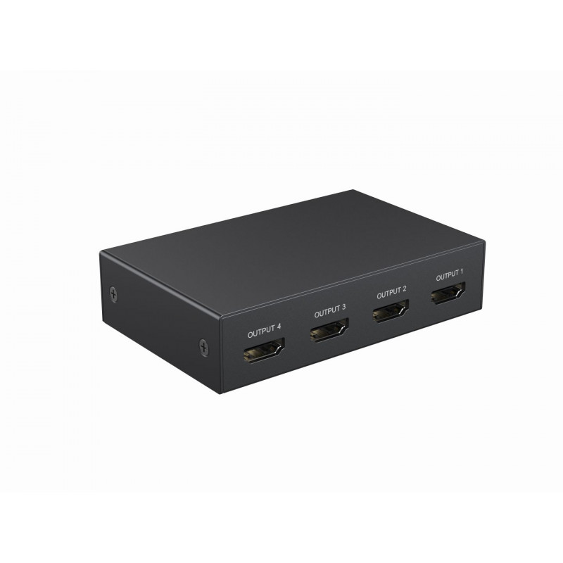 Gembird 4-ports 4K HDMI Splitter Black