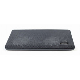 Gembird NBS-2F15-05 LED Notebook hűtő Black