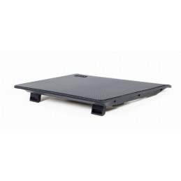 Gembird NBS-2F15-05 LED Notebook hűtő Black