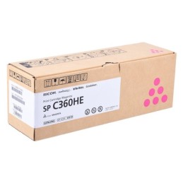 Ricoh SPC360HE magenta eredeti toner (408186)