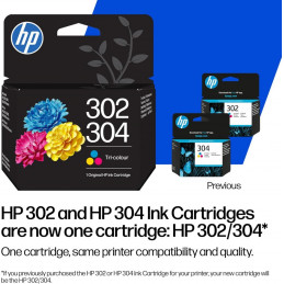 HP 302/304 Colorpack tintapatron