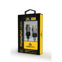 Gembird CC-DP8K-6 DisplayPort 8K Premium Series cable 1,8m Black