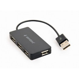 Gembird UHB-U2P4-04 4-port USB hub Black