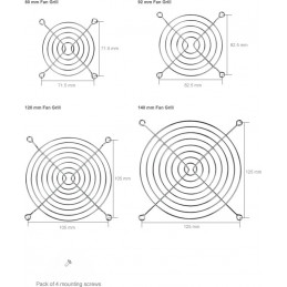 Arctic 120mm Fan Grills