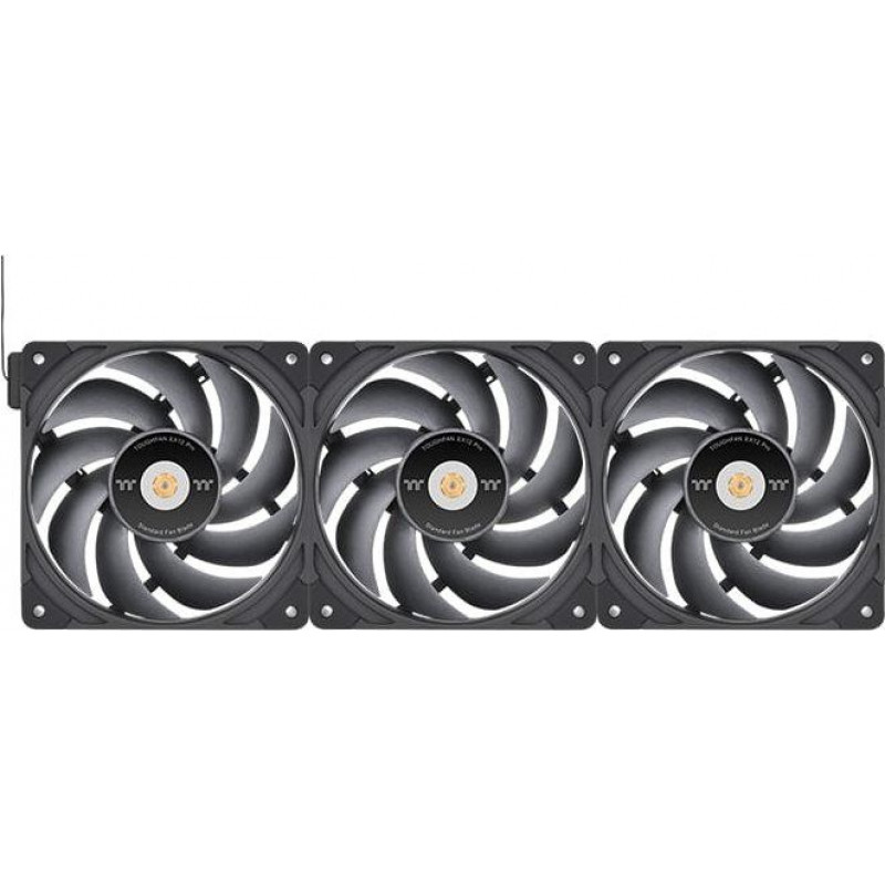 Thermaltake ToughFan EX12 Pro High Static Pressure PC Cooling Fan Swappable Edition (3-Fan Pack)