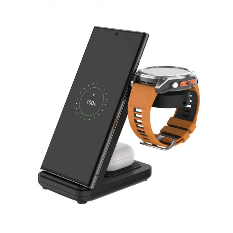 FIXED Powerstation for Garmin Black