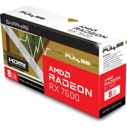 Sapphire Radeon RX7600 8GB Pulse Gaming OC