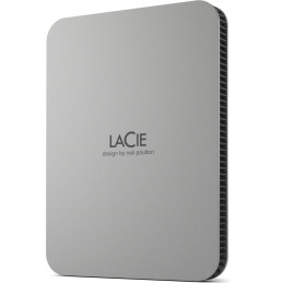 LaCie 2TB 2,5" USB3.1 Type-C Moon Silver