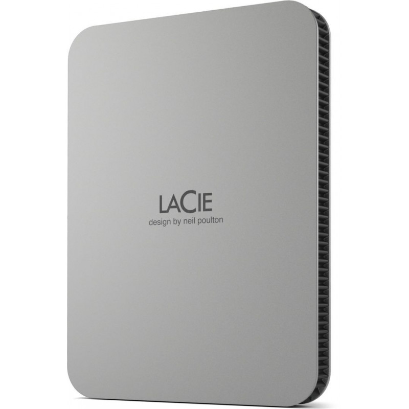 LaCie 2TB 2,5" USB3.1 Type-C Moon Silver