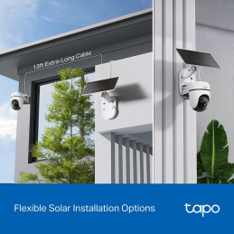 TP-Link Tapo TC90 KIT Solar-Powered Pan/Tilt Security Camera Kit