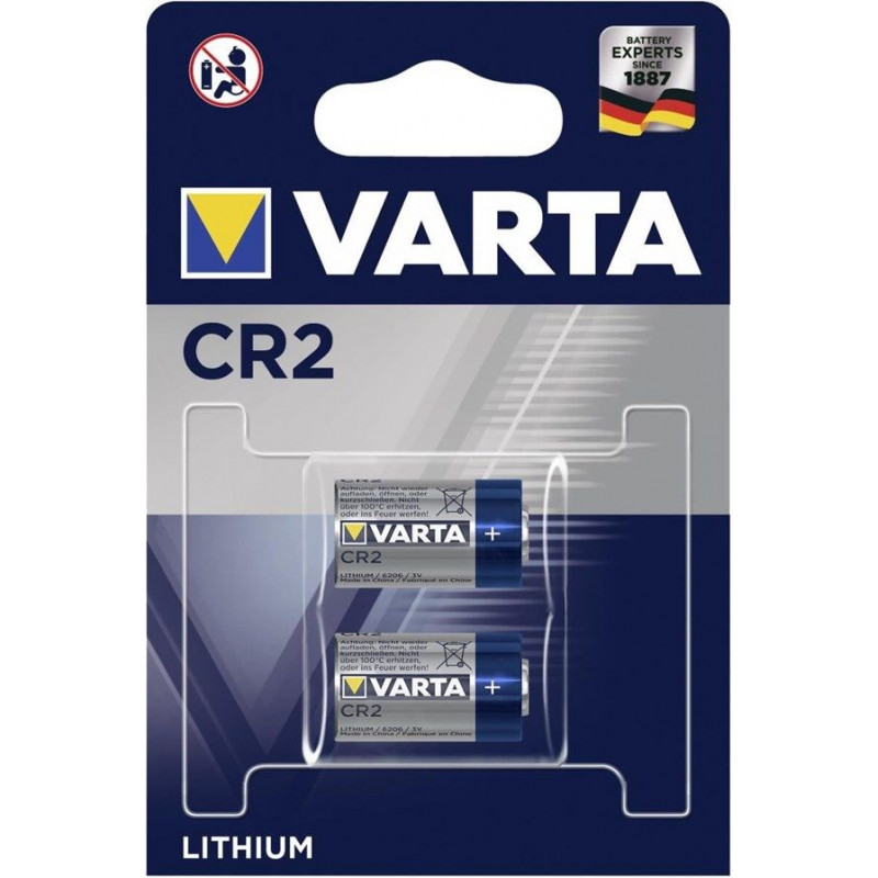 Varta CR2 Lítium Elem 2db/csomag