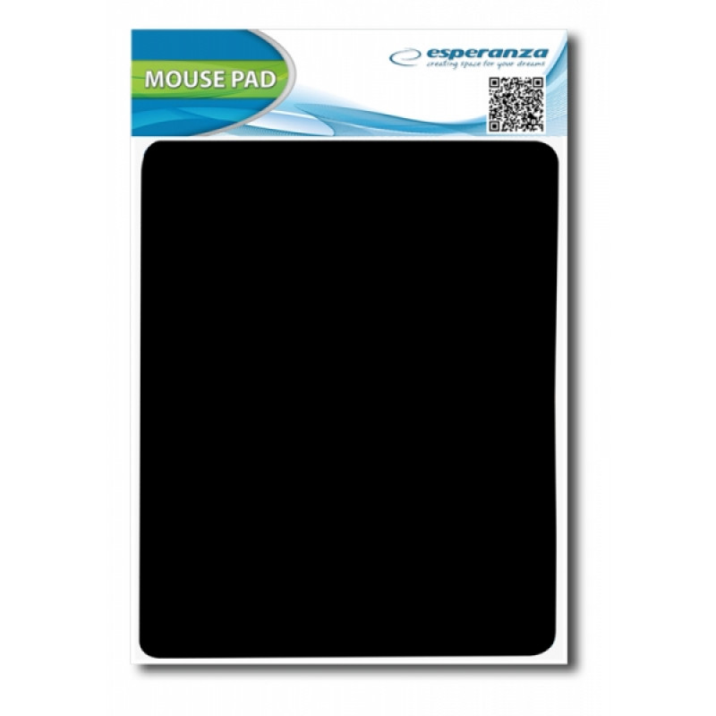 Esperanza Textile Egérpad Black