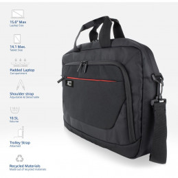 ACT AC8570 Suburb shoulder bag for laptops up to 15,6" Black