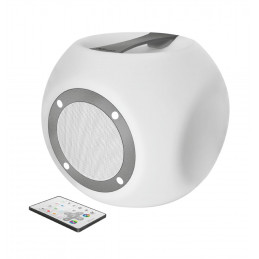 Trust Lara Wireless Bluetooth speaker with multi-colour party lights White