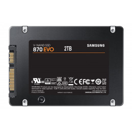 Samsung 2TB 2,5" SATA3 870 Evo