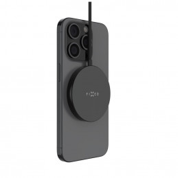 FIXED MagPad Slim Qi2 MagSafe Wireless töltő fekete