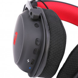 Redragon Zeus Pro Wireless Bluetooth Gaming Headset Black