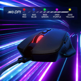 Redragon M695 Ergonomic Gaming Mouse Black