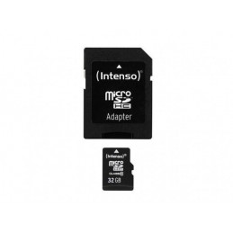 Intenso 32GB microSDXC Class 10 + adapterrel
