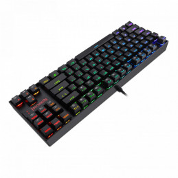 Redragon Kumara RGB Backlight Mechanical Gaming Keyboard Red Switches Black HU