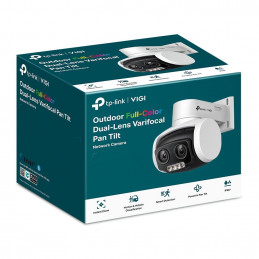 TP-Link VIGI C540V 4MP Outdoor Full-Color Dual-Lens Varifocal Pan Tilt Network Camera