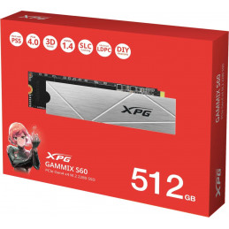 A-Data 512GB M.2 2280 NVMe Gammix S60