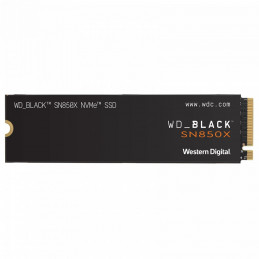 Western Digital 1TB M.2 2280 NVMe SN850X Without Heatsink Black