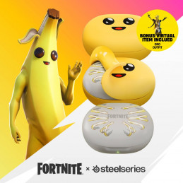 Steelseries Arctis GameBuds Fortnite Wireless Bluetooth Gaming Headset