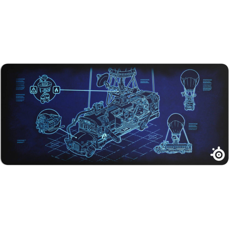 Steelseries QCK XXL Fortnite Egérpad Blue