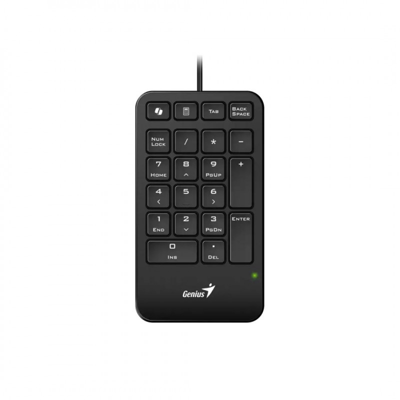 Genius NumPad 125 USB-C Copilot Numeric Keypad Black