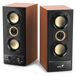 Genius SP-HF800BT Bluetooth Speaker Wood